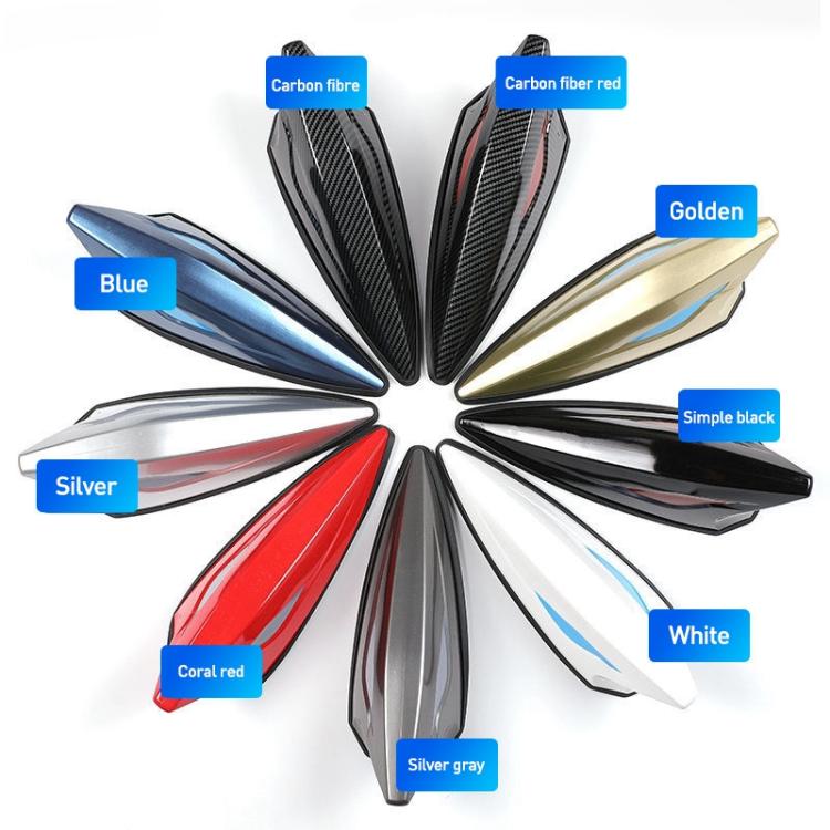 Car Shark Fin Radio Aerials Antenna, with Signal Reception(Red) - Aerials by buy2fix | Online Shopping UK | buy2fix