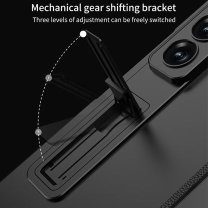 For Samsung Galaxy Z Fold7 5G GKK Integrated HD Film Magnetic Folding Full Cover Phone Case(Silver) - Galaxy Z Fold7 5G Cases by GKK | Online Shopping UK | buy2fix