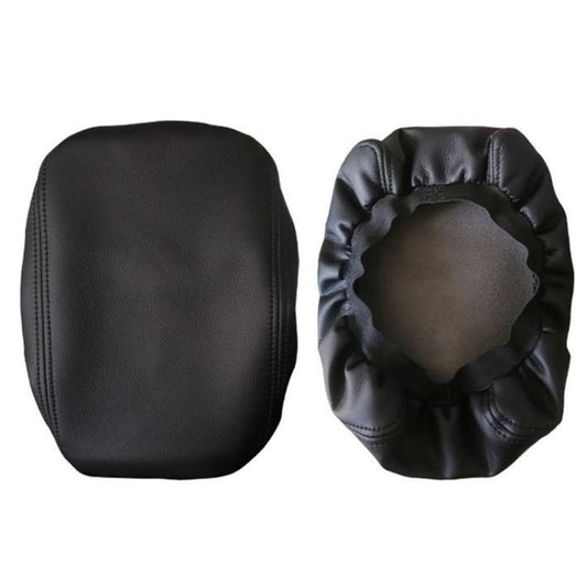 Car Central Armrest Box Protective Leather Cover for Nissan Teana 2007-2012(Black Elastic Band) - Seat Accessories by buy2fix | Online Shopping UK | buy2fix