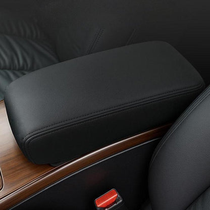 Car Central Armrest Box Protective Leather Cover for Nissan Teana 2007-2012(Beige Elastic Band) - Seat Accessories by buy2fix | Online Shopping UK | buy2fix