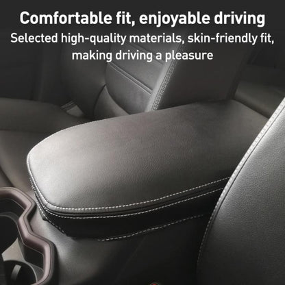 Car Central Armrest Box Protective Leather Cover for Toyota RAV4 2000(Black) - Seat Accessories by buy2fix | Online Shopping UK | buy2fix