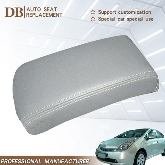 Car Central Armrest Box Protective Leather Cover for Toyota Prius 2004-2009(Grey) - Seat Accessories by buy2fix | Online Shopping UK | buy2fix