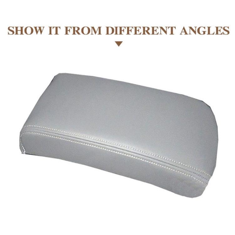 Car Central Armrest Box Protective Leather Cover for Toyota Prius 2004-2009(Beige) - Seat Accessories by buy2fix | Online Shopping UK | buy2fix