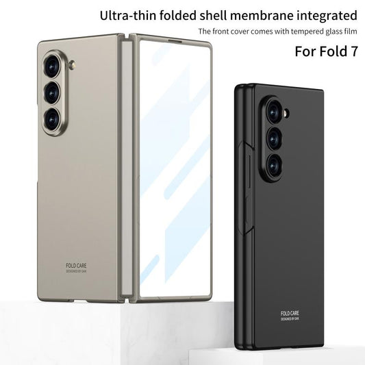 For Samsung Galaxy Z Fold7 5G GKK Integrated Ultra-thin Full Coverage Protective Case(Black) - Galaxy Z Fold7 5G Cases by GKK | Online Shopping UK | buy2fix