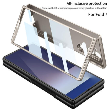 For Samsung Galaxy Z Fold7 5G GKK Integrated Ultra-thin Full Coverage Protective Case(Black) - Galaxy Z Fold7 5G Cases by GKK | Online Shopping UK | buy2fix