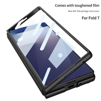 For Samsung Galaxy Z Fold7 5G GKK Integrated Ultra-thin Full Coverage Protective Case(Titanium Grey) - Galaxy Z Fold7 5G Cases by GKK | Online Shopping UK | buy2fix