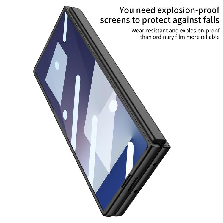 For Samsung Galaxy Z Fold7 5G GKK Integrated Ultra-thin Full Coverage Protective Case(Silver) - Galaxy Z Fold7 5G Cases by GKK | Online Shopping UK | buy2fix