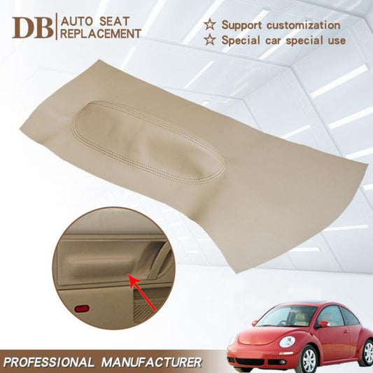 2pcs/Set Car Modified Microfiber Leather Door Panel Cover for Volkswagen Beetle 1998-2010(Black) - Car Interior Mouldings by buy2fix | Online Shopping UK | buy2fix