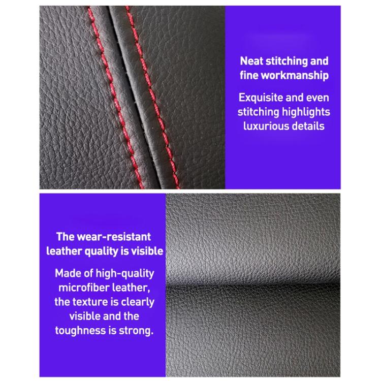 2pcs/Set Car Modified Microfiber Leather Door Panel Cover for Volkswagen Beetle 1998-2010(Black) - Car Interior Mouldings by buy2fix | Online Shopping UK | buy2fix