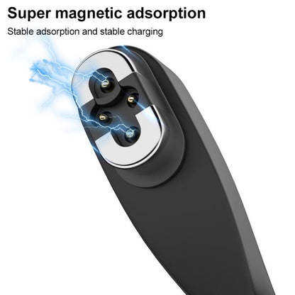 Type-C to 4 Pin Bone Conduction Earphone Magnetic Charging Cable For Shokz OpenSwim Pro S710(Black) - Other Accessories by buy2fix | Online Shopping UK | buy2fix