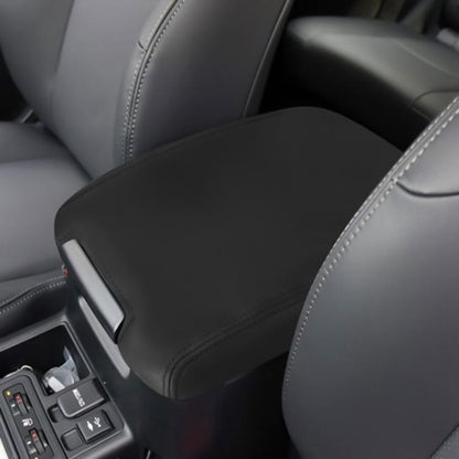 Car Central Armrest Box Protective Leather Cover for Toyota Prado 2010-2019(Black) - Seat Accessories by buy2fix | Online Shopping UK | buy2fix