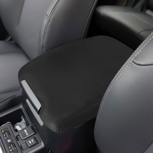 Car Central Armrest Box Protective Leather Cover for Toyota Prado 2010-2019(Black) - Seat Accessories by buy2fix | Online Shopping UK | buy2fix