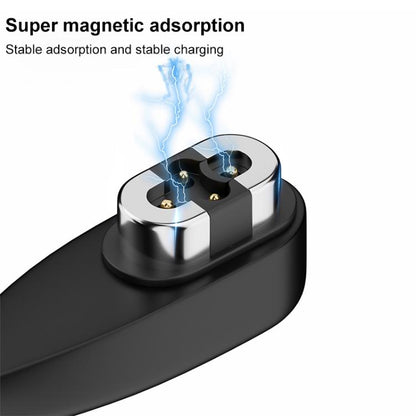 USB to 2 Pin / 4 Pin 2 in 1 Magnetic Charging Cable For Shokz Bone Conduction Earphone(Black) - Other Accessories by buy2fix | Online Shopping UK | buy2fix