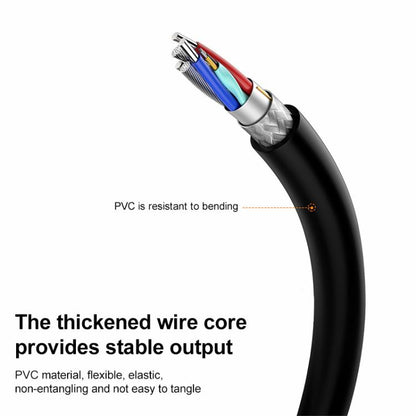 USB to 2 Pin / 4 Pin 2 in 1 Magnetic Charging Cable For Shokz Bone Conduction Earphone(Black) - Other Accessories by buy2fix | Online Shopping UK | buy2fix