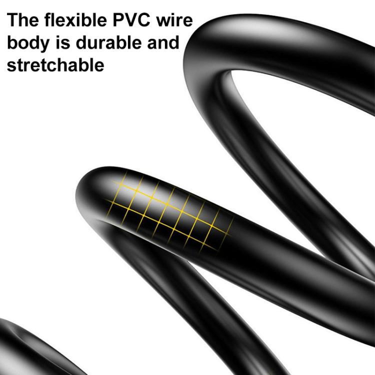 Type-C to 2 Pin / 4 Pin 2 in 1 Magnetic Charging Cable For Shokz Bone Conduction Earphone(Black) - Other Accessories by buy2fix | Online Shopping UK | buy2fix