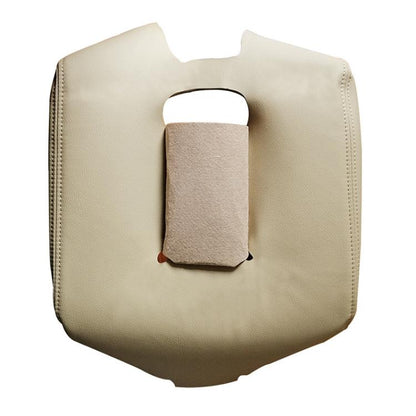 Car Central Armrest Box Protective Leather Cover for Chevrolet Silverado 1500 / 2500 2014-2018(Beige) - Seat Accessories by buy2fix | Online Shopping UK | buy2fix