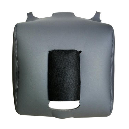 Car Central Armrest Box Protective Leather Cover for Chevrolet Silverado 1500 / 2500 2014-2018(Dark Grey) - Seat Accessories by buy2fix | Online Shopping UK | buy2fix