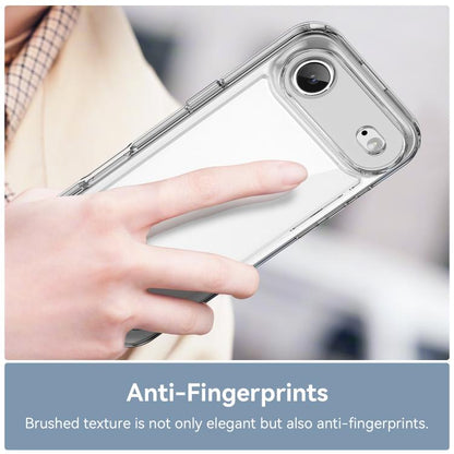 For iPhone Air Colorful Series Acrylic + TPU Phone Case(Transparent) - iPhone Air Cases by buy2fix | Online Shopping UK | buy2fix