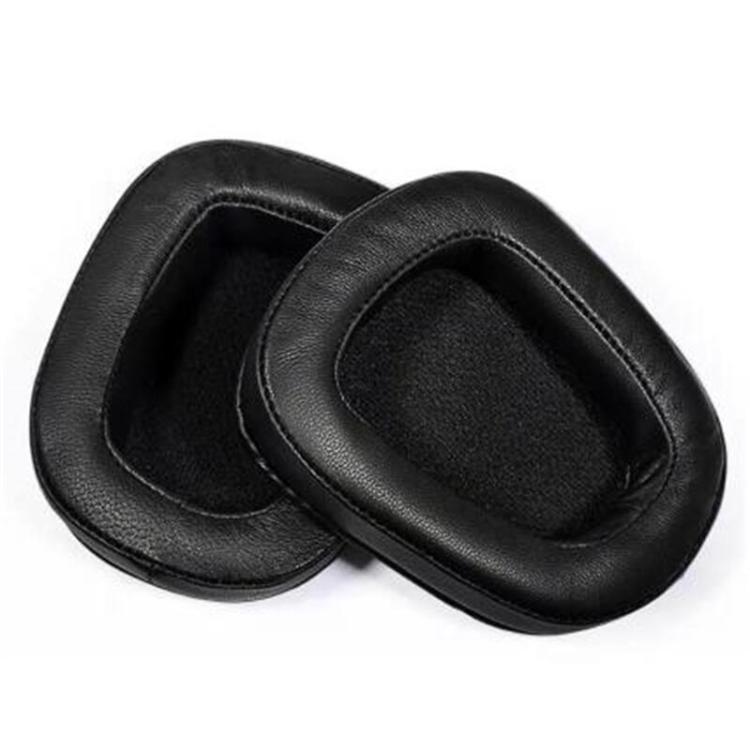 2pcs Insert Replacement Earpads For Logitech G533 / G633 / G635 / G933 / G935, Material:Lambskin(Black) - Earmuff & Pad by buy2fix | Online Shopping UK | buy2fix