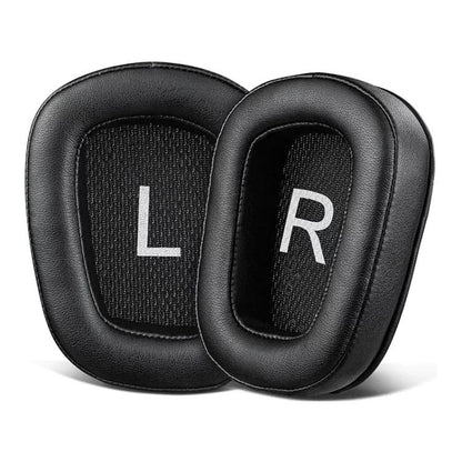 1 Pair Printing Insert Replacement Earpads For Logitech G533 / G633 / G635 / G933 / G935, Material:Protein Leather(Black Mesh) - Earmuff & Pad by buy2fix | Online Shopping UK | buy2fix