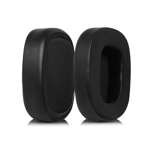 2pcs Hot Pressed Insert Replacement Earpads For Logitech G533 / G633 / G635 / G933 / G935, Material:Protein Leather and Ice Silk Fabric(Black) - Earmuff & Pad by buy2fix | Online Shopping UK | buy2fix