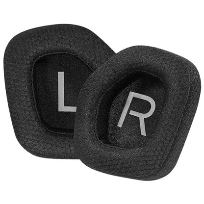 For Alienware AW988 1 Pair Football Net Ice Feeling Snap-on Type Earphone Covers(Black) - Earmuff & Pad by buy2fix | Online Shopping UK | buy2fix