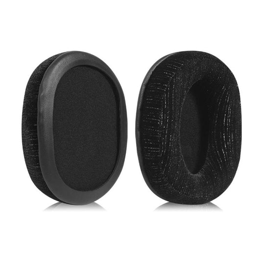 1 Pair Insert Replacement Earpads For Logitech G Pro X, Material:Glitter Velvet(Black) - Earmuff & Pad by buy2fix | Online Shopping UK | buy2fix