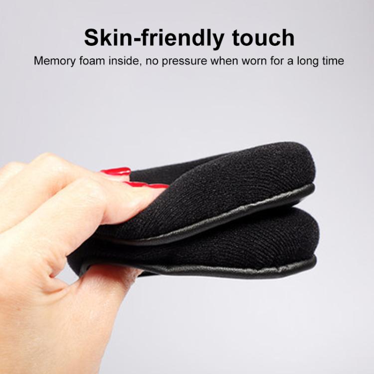 1 Pair Insert Replacement Earpads For Logitech G Pro X, Material:Protein Leather and Ice Silk Fabric(Black) - Earmuff & Pad by buy2fix | Online Shopping UK | buy2fix