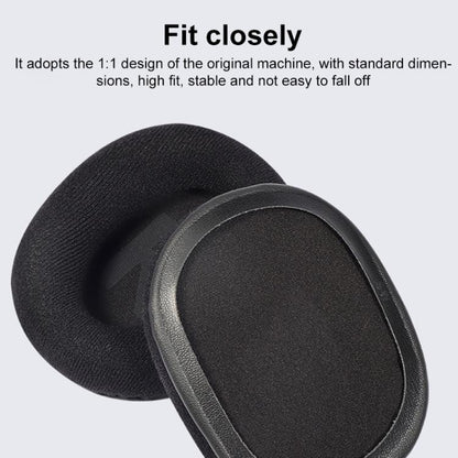 1 Pair Insert Replacement Earpads For Logitech G Pro X, Material:Lambskin(Black) - Earmuff & Pad by buy2fix | Online Shopping UK | buy2fix