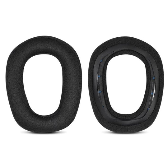 1 Pair Insert Replacement Earpads For Logitech G435, Material:Football Net Fabric(Black)