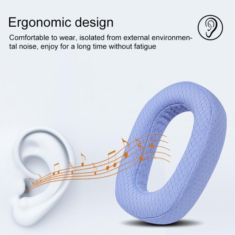 1 Pair Insert Replacement Earpads For Logitech G435, Material:Football Net Fabric(Black) - Earmuff & Pad by buy2fix | Online Shopping UK | buy2fix