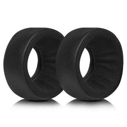 2pcs Protein Leather Fabric Earphone Replacement Earpads Pads For Grado SR60 / SR80 / SR125 / SR225(Black) - Earmuff & Pad by buy2fix | Online Shopping UK | buy2fix