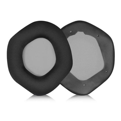 1 Pair Snap-on Replacement Earpads For ASUS ROG Strix7.1, Material:Ice Silk Fabric(Black Grey) - Earmuff & Pad by buy2fix | Online Shopping UK | buy2fix