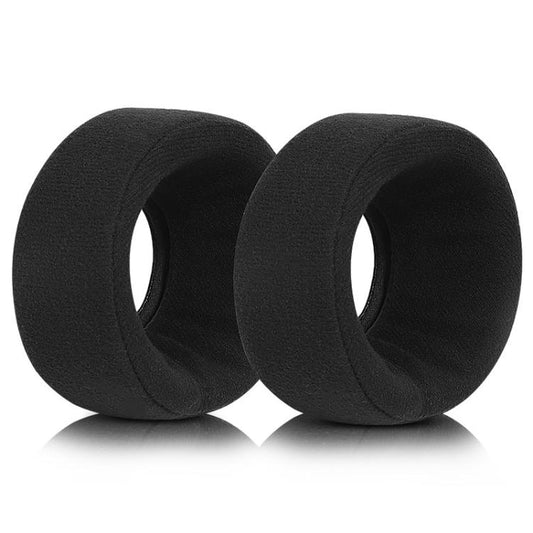 2pcs Flannel Earphone Replacement Earpads Pads For Grado SR60 / SR80 / SR125 / SR225(Black) - Earmuff & Pad by buy2fix | Online Shopping UK | buy2fix