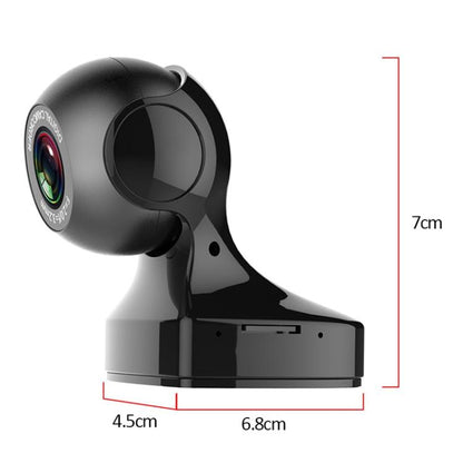 USB WiFi HD Night Vision Hidden Car Driving Recorder(Black) - Car DVRs by buy2fix | Online Shopping UK | buy2fix