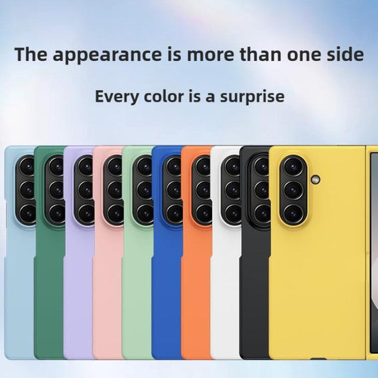 For Samsung Galaxy Z Fold7 Kalebol Ultra-thin Shockproof PC Phone Case(Orange) - Galaxy Z Fold7 5G Cases by Kalebol | Online Shopping UK | buy2fix