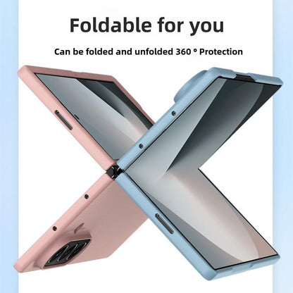 For Samsung Galaxy Z Fold7 Kalebol Ultra-thin Shockproof PC Phone Case(Orange) - Galaxy Z Fold7 5G Cases by Kalebol | Online Shopping UK | buy2fix