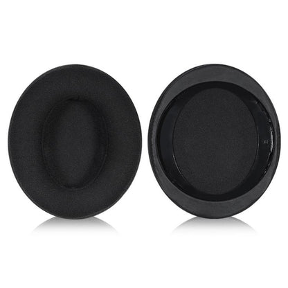 2pcs Gold Velvet Earphone Replacement Earpads Pads For Philips SHP9500(Black) - Earmuff & Pad by buy2fix | Online Shopping UK | buy2fix
