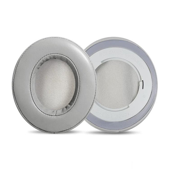 1 Pair Rotating Snap-on Replacement Earpads For Razer Kraken Pro V2, Material:Lambskin(Grey)