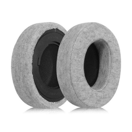 1 Pair Rotating Snap-on Replacement Earpads For Razer Kraken Pro V2, Material:Cotton Fabric(Grey) - Earmuff & Pad by buy2fix | Online Shopping UK | buy2fix