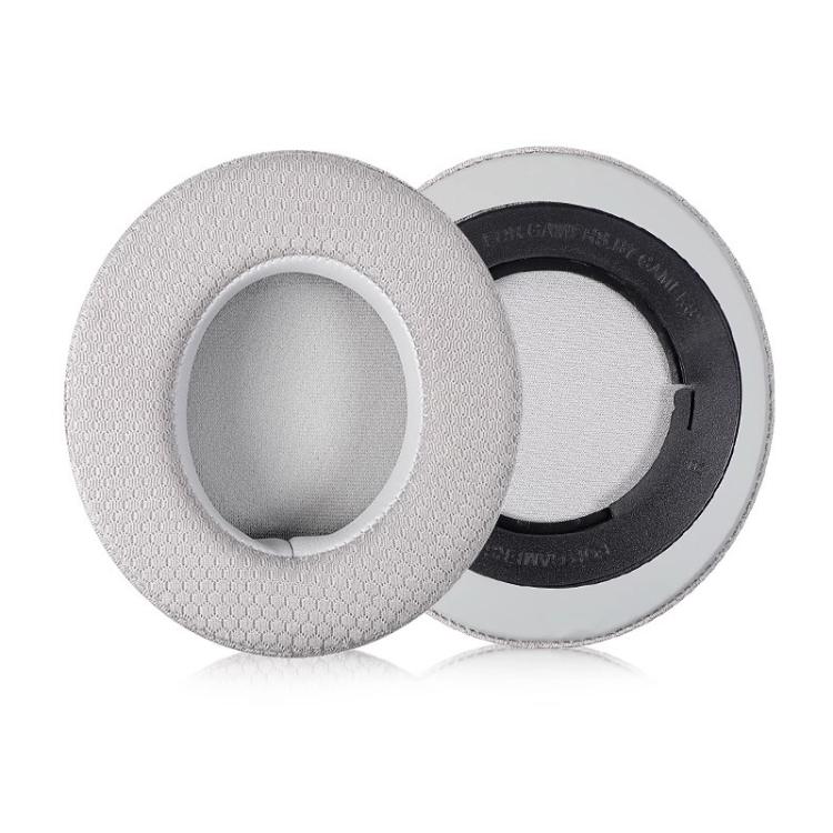 1 Pair Rotating Snap-on Replacement Earpads For Razer Kraken Pro V2, Material:Football Net Fabric(Grey) - Earmuff & Pad by buy2fix | Online Shopping UK | buy2fix