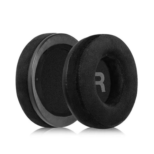 1 Pair Flannel Splicing Earphone Replacement Earpads Pads For Philips SHP9500(Black)