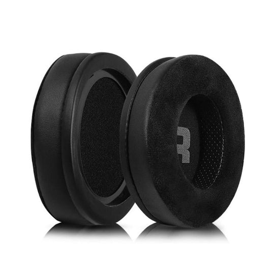 1 Pair Protein Leather Flannel Earphone Replacement Earpads Pads For Philips SHP9500(Black) - Earmuff & Pad by buy2fix | Online Shopping UK | buy2fix