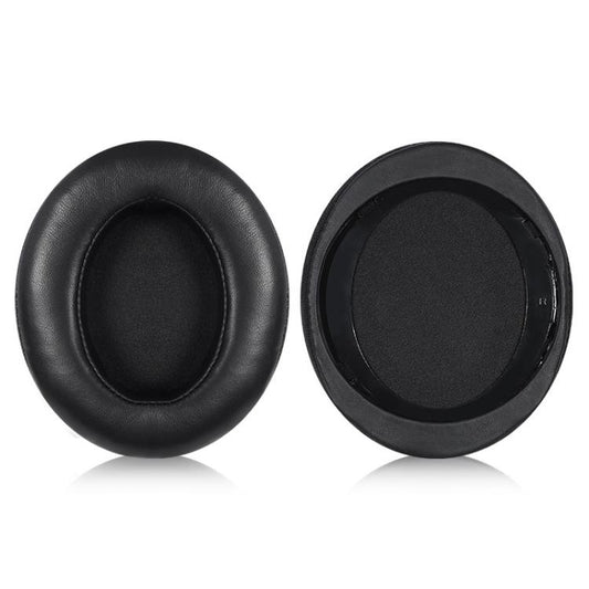 2pcs Lambskin Splicing Earphone Replacement Earpads Pads For Philips SHP9500(Black) - Earmuff & Pad by buy2fix | Online Shopping UK | buy2fix