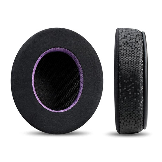 2pcs Insert Replacement Earpads For Razer Standard X / Kraken X / V3 X, Material:Net Fabric(Black Purple) - Earmuff & Pad by buy2fix | Online Shopping UK | buy2fix