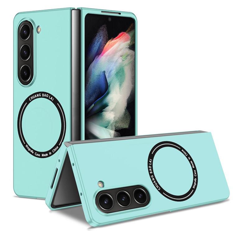For Samsung Galaxy Z Fold7 Kalebol MagSafe Shockproof Frosted PC Phone Case(Sky Blue) - Galaxy Z Fold7 5G Cases by Kalebol | Online Shopping UK | buy2fix