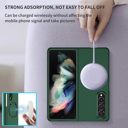 For Samsung Galaxy Z Fold7 Kalebol MagSafe Shockproof Frosted PC Phone Case(Wine Red) - Galaxy Z Fold7 5G Cases by Kalebol | Online Shopping UK | buy2fix