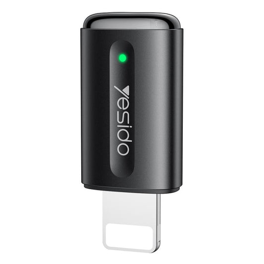 Yesido EC26L 8 Pin Mobile Phone Smart Remote Control Infrared Transmitter(Black) - Phone Remote Control by Yesido | Online Shopping UK | buy2fix