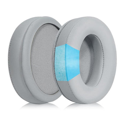 2pcs Insert Replacement Earpads For Razer Standard X / Kraken X / V3 X, Material:Protein Leather and Ice Silk Fabric(Grey) - Earmuff & Pad by buy2fix | Online Shopping UK | buy2fix