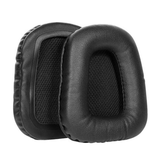 2pcs Insert Replacement Earpads For Razer Electra V1 / V2, Material:Protein Leather(Black) - Earmuff & Pad by buy2fix | Online Shopping UK | buy2fix